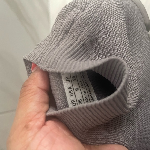 BALENCIAGA - WOMEN'S SPEED KNIT SNEAKERS IN GREY - Picture 6 of 6